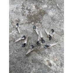 Bait screw swivel